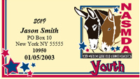Sample Youth Card